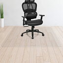 stway チェアマット 透明マット 150x10cm 床保護シート 正方形 V キズ防止 滑り止め 机下 椅子 家具 床暖房 対応 オフィス