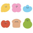 付箋 ふせん 付箋 おもしろ(6種類のパターンがあります) 付箋 可愛い 可愛い付箋 付箋 強粘着 インデックス 付箋 付箋 おしゃれ メモ用紙