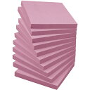 10冊*100枚5色から選べます 75x75mm 付箋 おしゃれ ピンク 付箋紙 ふせん 付箋 セット
