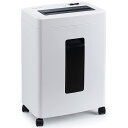 iOHOW シュレッダー しゅれったー電動 家庭用 マイクロクロスカット:4x10mm 細断枚数A4/12枚 連続細断20分 18L大容量 業務
