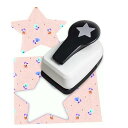 UOR クラフトパンチ 星 穴パンチ 星型パンチ 星穴パンチ大きい紙用パンチ 穴あけパンチ DIY 工芸パンチ 保育ハンドメイド作成道具色 DI