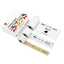 home M02/ M02 ro/ M04A用 純正 15mm/25mm/53mm テープ 感熱ロール紙 ロールペーパー テープ ポータブル B