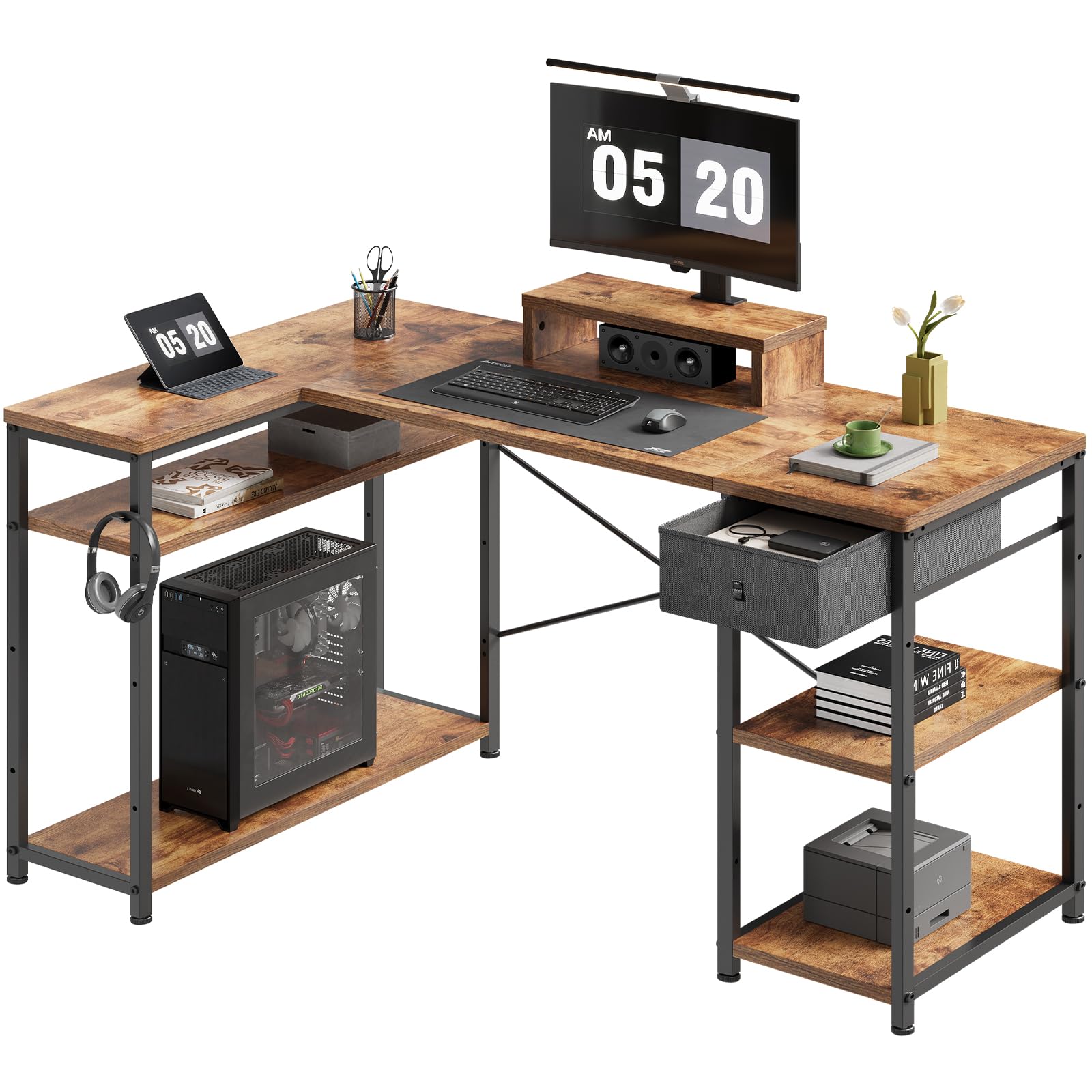 Maihail  lǥ ٶ pcǥ ѥǥêê եǥ 136cm desk ʡǥ Ĥ ...