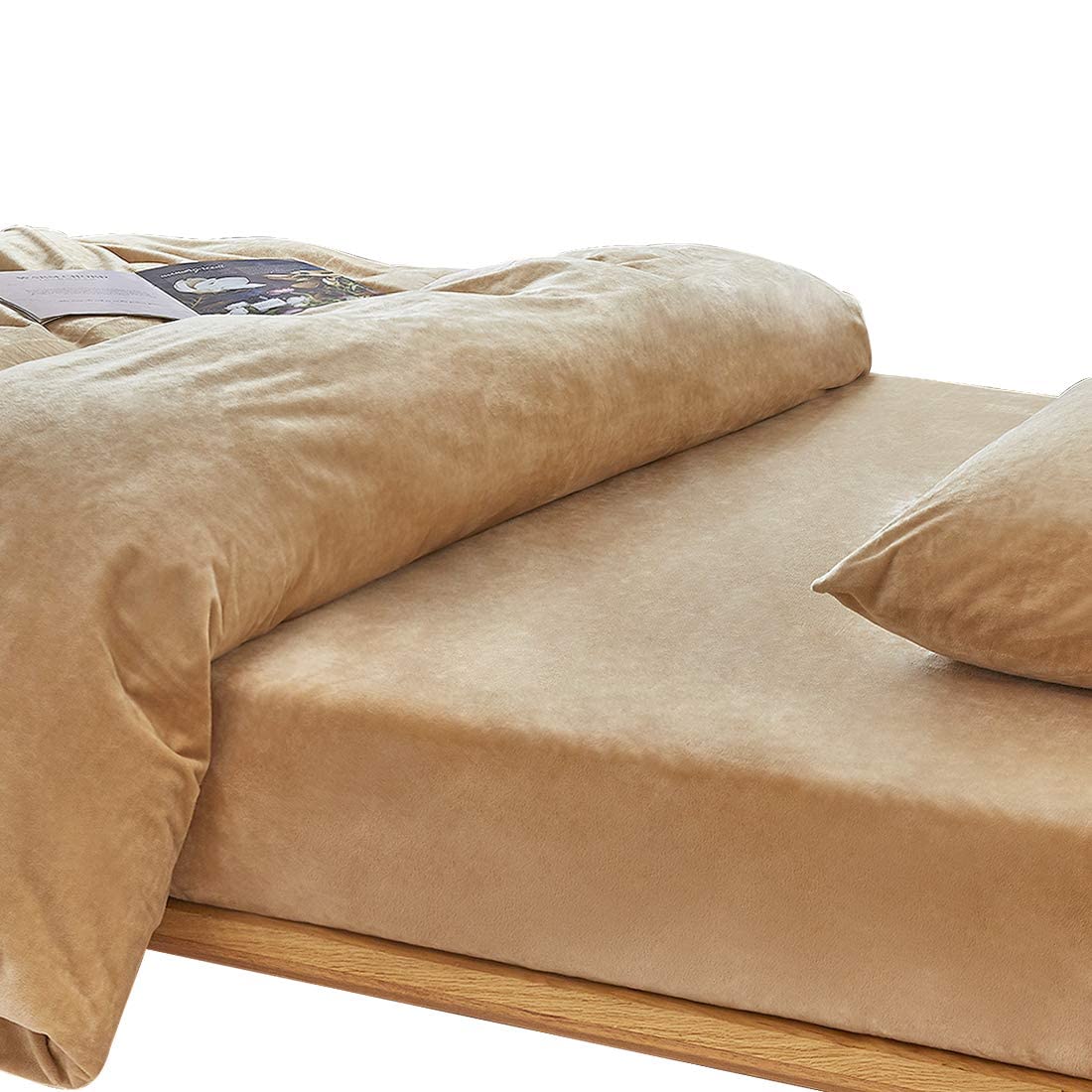 ボックスシーツ 静電気防止 ベットシーツ マイクロファイバー 防寒対策 暖かい マットレスカバー （ダ..