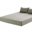 ボックスシーツ ワイドダブル オーガニックコットン マットレスカバー 150x200x30cm 洗いざらしの綿100% BOXシーツ 防ダニ グ(3)