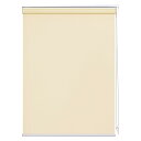 ロールスクリーン ロールカーテン 60x90cm ベージュ 完全遮光 1級遮光 防音 遮熱 表裏同色 防寒 チェーン式 カーテンレール取り付け可