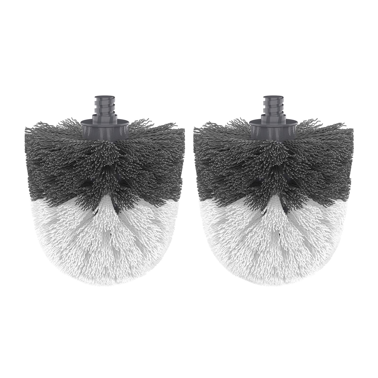 .IGA トイレブラシ交換用ブラシヘッド、2個入り