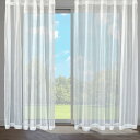 Ynlinhiレースカーテン 2枚組 幅100×丈198cm 外から見えにくい プライバシー保護 省エネ 洗濯可能 昼夜遮蔽 リビング用 寝室