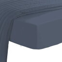 izna ボックスシーツ セミダブルサイズ400スレッドカウント 梳毛ロングステープル綿100%サテン織り洗濯機で洗えるボックスシーツ 1枚 1