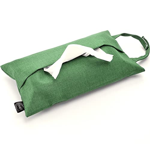 Kai 車用 ティッシュケース ティッシュホルダー ティッシュカバー 撥水 布製 吊り下げ 北欧 キッチン ..