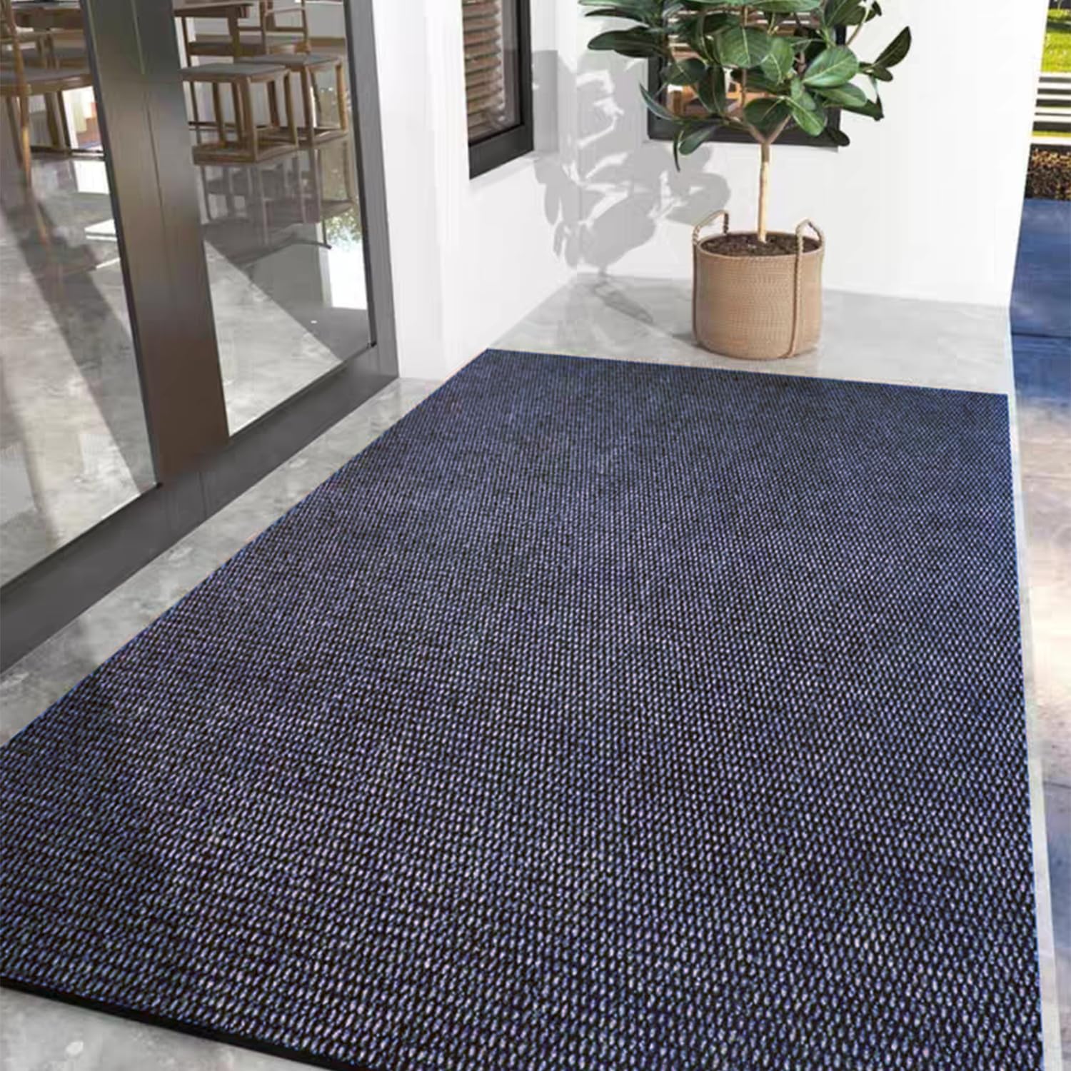 玄関マット キッチンマット屋外 室内 滑り止め 業務用 無地 大判 マット シンプル 泥落とし 足ふきマッ..