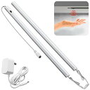 バーライト キッチンライト タッチレス 調光 マグネット 連結可能 40cm 12V 間接照明 明るい 薄型 スリム 工事不要 棚下/台所/洗
