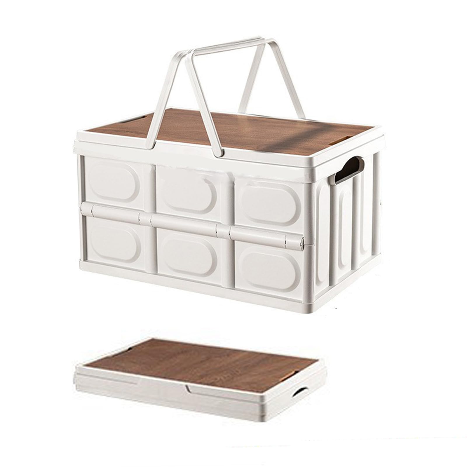 キャンプ 収納ボックス 折りたたみ 60L 持ち手 収納ボックス キャンプ用品 ボックス コンテナ ボックス 折り畳み キャンプ ボックス 収