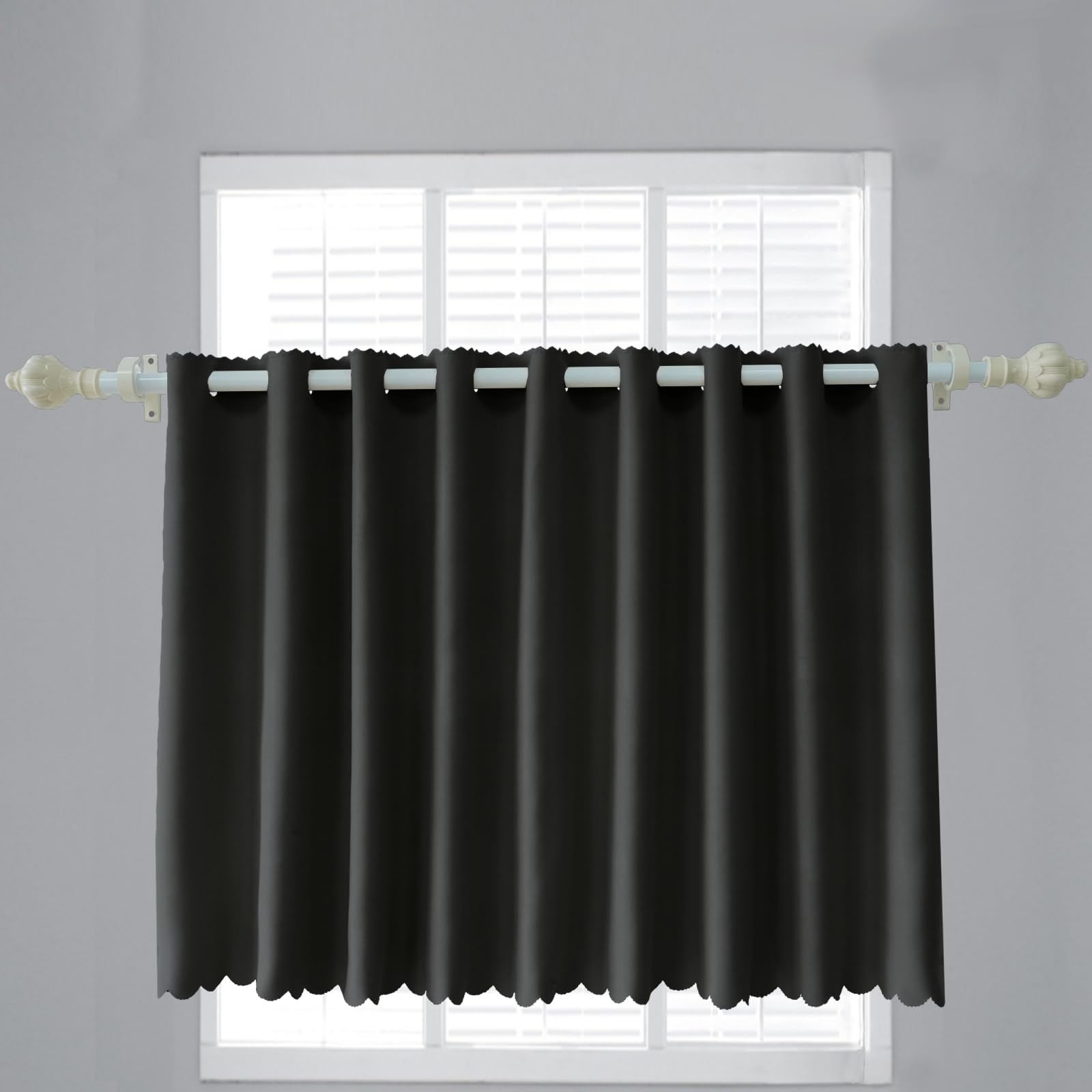 一級遮光99.99%コーヒーカーテン、小窓遮光、断熱、保温省エネ、ファッション装飾に用い、紫外線を遮断..