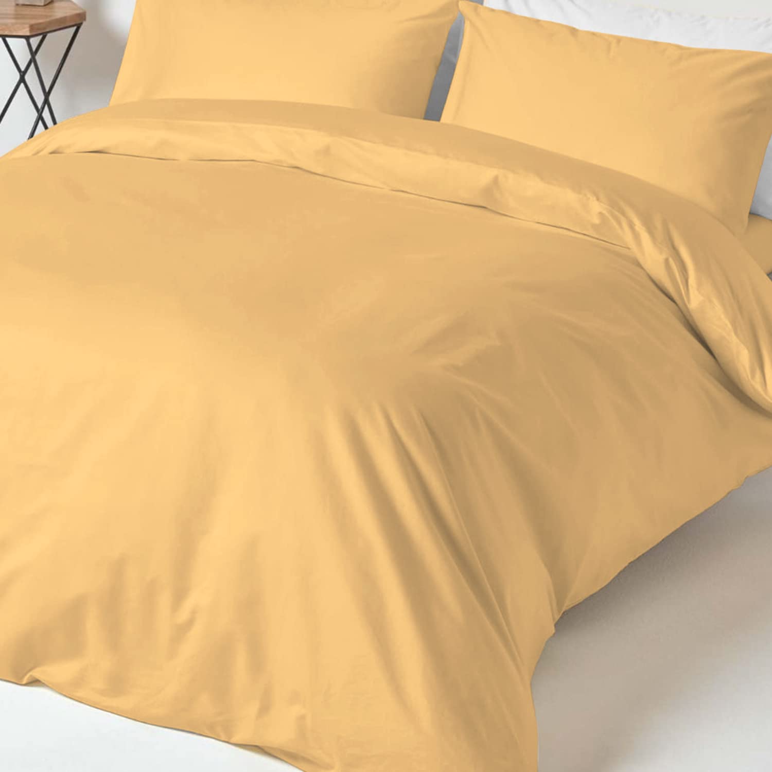 izna ピズナ 布団カバー ダブル 3点セット 100%コットン高級400スレッドカウントロングステープルコッ..