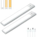 hqisheji 人感センサーライト led デスクライト led マグネット 室内 B充電式 3色調整可能 3000K/4500K/6500