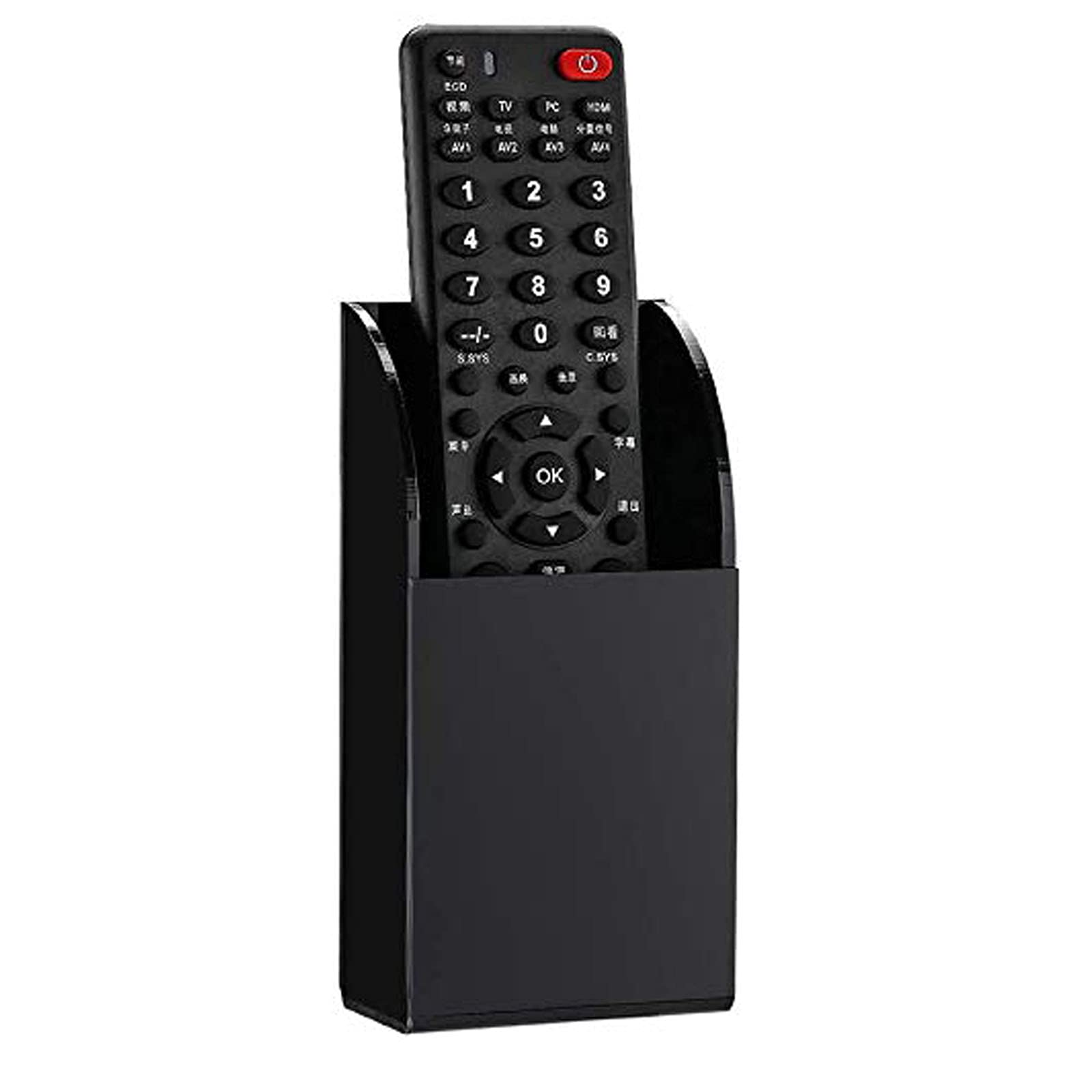 楽天La chic　ラ・シックラック 壁掛け スタンド 収納 ウォールラック ホルダー 壁掛け 収納ケース テレビ エアコン ケース 収納 ボックス 小物入れ ブラック