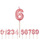 YIXLYMY 誕生日 ろうそく お誕生日キャンドル おしゃれ 数字 バースデーキャンドル 装飾 記念日をお祝いしましょう ケーキナンバーキャ