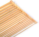 棒針 36本セット 編み針 編み棒 竹製 玉付き 編針 18サイズ 0から15号まで 2~10mm