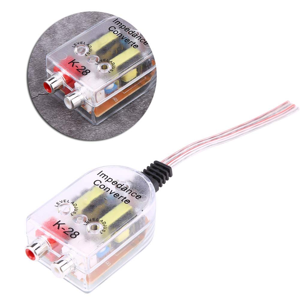 Fabat カーオーディオハイオーディオからローオーディオへのコンバーターDアンプ便利なオーディオハイ..