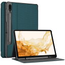Galaxy b S8 s/b S7 FE/b S7 s 12.4 保護ケース 2020 S ホルダー付き、 縦と横にスタンド 軽量フォリオ(2)