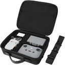 DJI 2 / DJI 2 Fly More ドローン保護ケース コンボとアクセサリー収納 耐衝撃EVAケース トラベルバッグ ? ブラッ