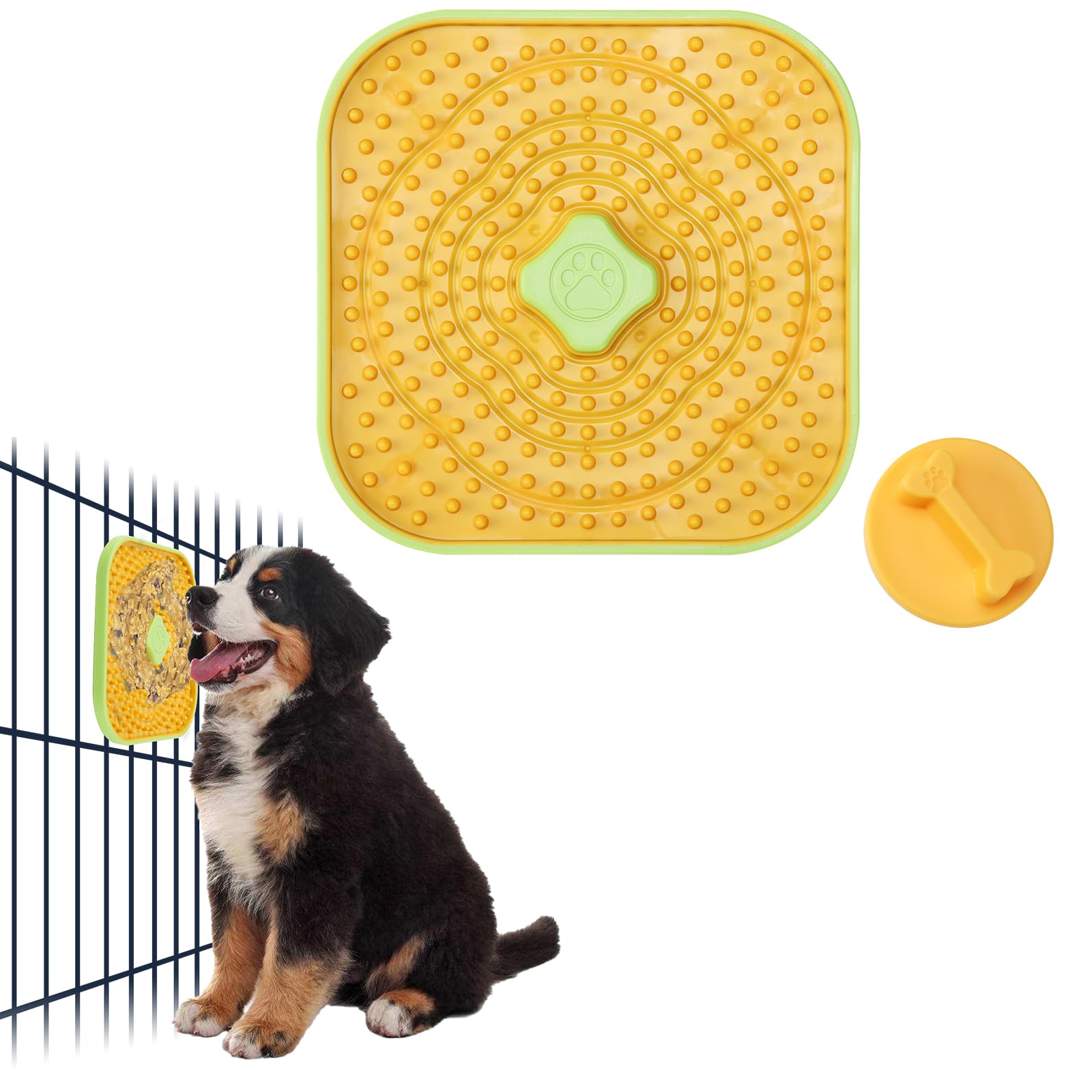 犬用 リッキングマット 舐めるオヤツマット 給餌器 クレート用 窒息防止 落ち着かせ方
