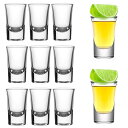 Niesporek ショットグラス 30ml 24個 テキーラグラス グラスセット ヘビーベース 美しい透明度 リキュール用 業務用