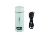 電気ケトル ポータブル 小型 携帯用 350ML ポータブルケトル 300W ミニケトル 4段階温度調節 沸騰後自動 空焚き防止 コンパクト