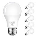 LED電球 E26口金 1000LM 10W 昼白色 5000K広配光タイプ 72W形相当 省エネ 高輝度 6個入 調光器非対応