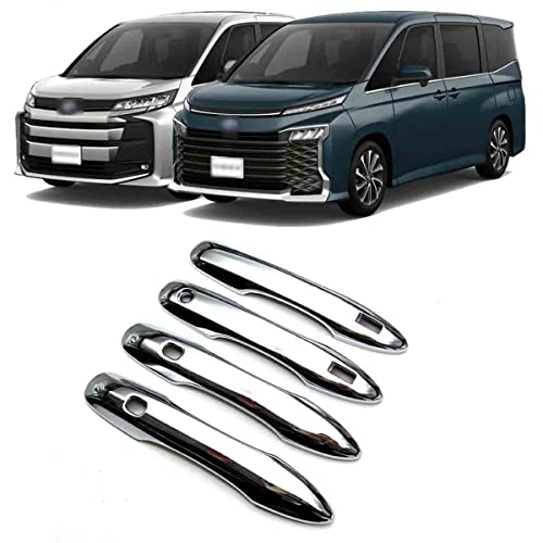 トヨタ 新型 ノア ヴォクシー 90系 95系 アウタードアノブハンドル カバードアハンドルカバー 4 メッキ..