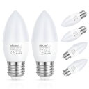 LED電球 E26口金 シャンデリア 5W 40W白熱電球相当 450LM 昼白色 5000K Ra98+ 高演色A100V240V 非調光