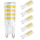 LED電球 G9口金 セラミックス LEDランプ 調光不可能 3W 320lm 全方向 3000K 電球色 30Wハロゲンランプ相当 6個セッ