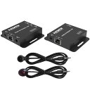 HDMI エクステンダー 経由AT5E/6 LAN ケーブル 4K30Hz 40m/108060Hz 70m延長、一方向IR伝送 自動コピーE(2)