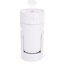 加湿器 卓上 小型 ミニ加湿器 B給電式 首振り 角度調整 超音波式 静音 卓上加湿器 空焚き防止 おしゃれ ライト アロマ対応 乾燥 花粉症