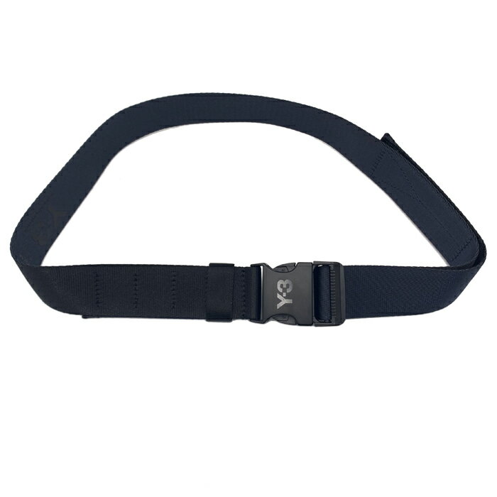 正規新品 Y-3 ワイスリー ヨウジヤマモト YOHJI YAMAMOTO Adidas アディダス Y-3 CH2 2TONE BELT GL7751 ベルト ブラック/レジェンドインク BLACK L