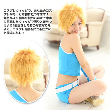 【送料込み※一部地域除く】【wig-021-SS】耐熱ショート 外はねスタイル/ウィッグ/かつら/カツラ/マネキン/ヘアアイロン/コスプレ/ハロウィン/【LN】