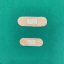 【アイロン接着 刺繍ワッペン 絆創膏 2点セット】ばんそうこう/リメイク/アレンジ/アップリケ/マスク/飾り/入園/入学/刺しゅう/クリスマス/
