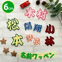 納期注意【名前ワッペン 漢字 6cm 1文字の金額です】お名前/ふち刺繍/オーダー★簡単!アイロン接着/ネーム/名札/体操服/なまえ/かわいい/大きい/ゼッケン/ワッペン/カスタマイズ/刺しゅう/刺繍/アップリケ/応援グッズ/ユニフォーム/スポーツ/幼稚園/保育園/入園/入学