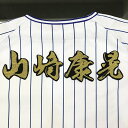 納期注意【横浜DeNAベイスターズ 刺繍ワッペン 山崎 名前 毛筆】山崎康晃/クリスマスプレゼント/横浜ファン/カスタマイズ/カスタム/派手/応援歌/ユニフォー...