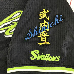 納期注意【東京ヤクルトスワローズ 刺繍ワッペン 武内 ネーム】武内晋一/プロ野球/刺繍/刺しゅう/ワッペン/応援グッズ【SG】/クリスマス/