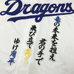 納期注意【中日ドラゴンズ 刺繍ワッペン 高橋 応援歌】高橋周平/ユニフォーム/刺しゅう【SG】