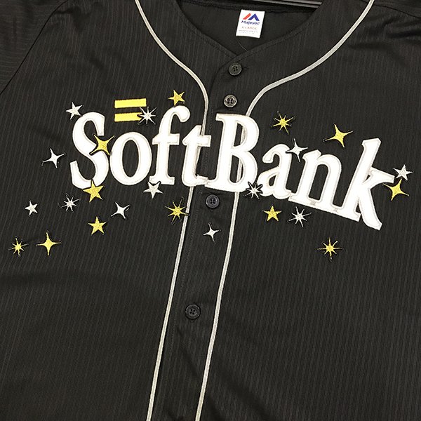 納期注意【ソフトバンクホークス 刺繍ワッペン 星】スター/応援歌/ユニフォーム/優勝/プロ野球/刺繍/刺しゅう/ワッペン/応援グッズ