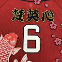 納期注意【広島カープ 刺繍ワッペン 梵 名前】梵英心/応援歌/ユニフォーム/カープ/優勝/広島東洋カープ/カープ女子/プロ野球/刺繍/刺しゅう/ワッペン/応援グッズ/クリスマス/
