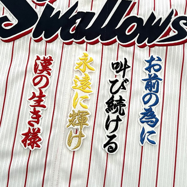 納期注意【東京ヤクルトスワローズ 刺繍ワッペン 長岡 応援歌】長岡秀樹/プロ野球/刺繍/刺しゅう/ワッペン/応援グッズ【SG】/クリスマス/クリスマスプレゼント