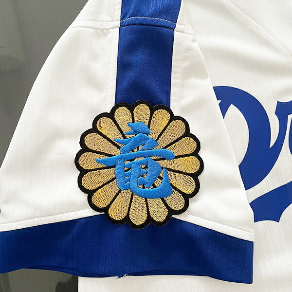 納期注意【中日ドラゴンズ 刺繍ワッペン 竜 菊の紋 】刺しゅう/ワッペン/応援グッズ/カスタマイズ