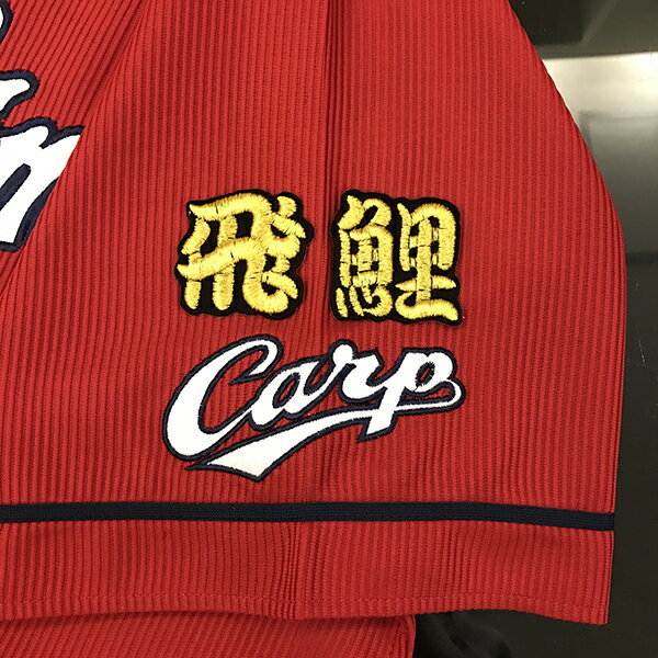 納期注意【広島カープ 刺繍ワッペン 飛鯉 】応援歌/ユニフォーム/カープ/優勝/広島東洋カープ/カープ女子/プロ野球/刺繍/刺しゅう/ワッペン/応援グッズ/クリスマス/の商品画像