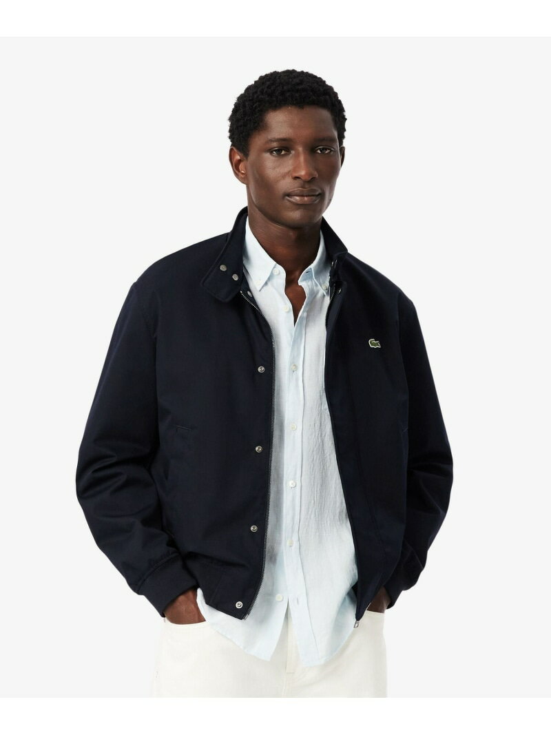 防風 撥水 ハリントンジャケット LACOSTE ラコステ ジャケット・アウター ブルゾン・ジャンパー ベージュ【送料無料】[Rakuten Fashion]