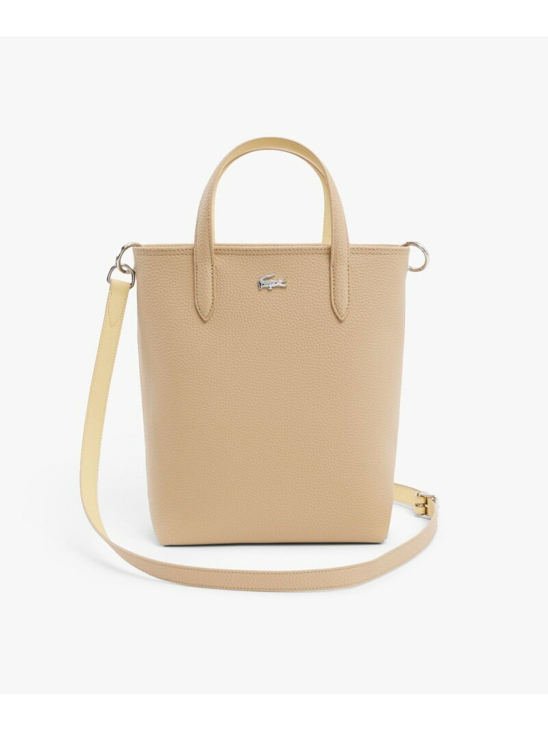 アンナ バーチカルトートバッグ / ショルダーバッグ 2WAY LACOSTE ラコステ バッグ
