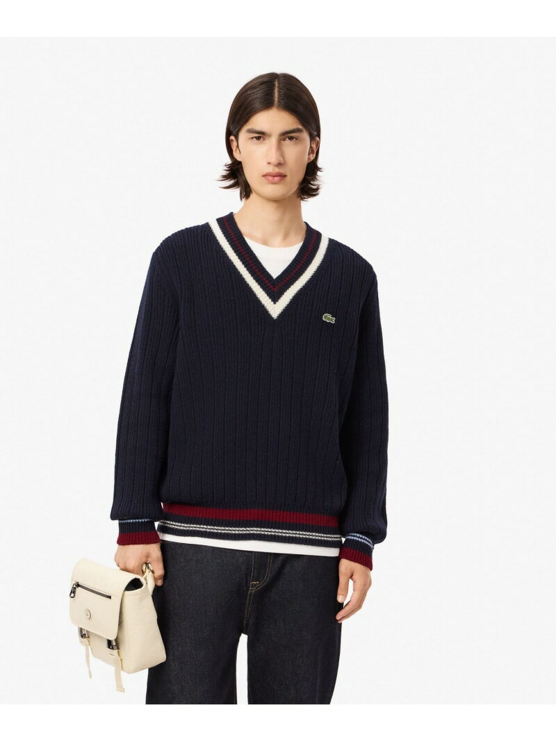 楽天市場】LACOSTE ラコステ(スタイル(ネック)Vネック 楽天市場】LACOSTE ラコステ(スタイル(ネック)Vネック
